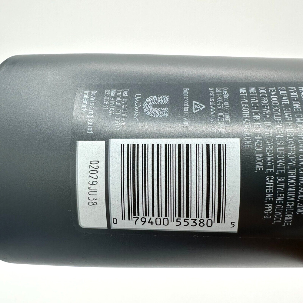 Dove Men Care Complete Care Fortifying 2 n 1 Shampoo Conditioner Caffeine New - Picture 6 of 6